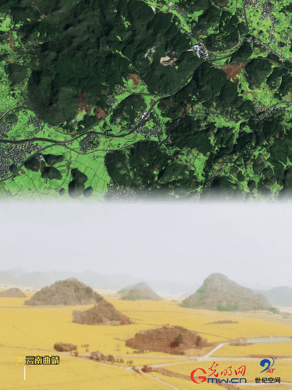 清明游玩賞花圖鑒來了！衛(wèi)星鏡頭帶你先睹為快