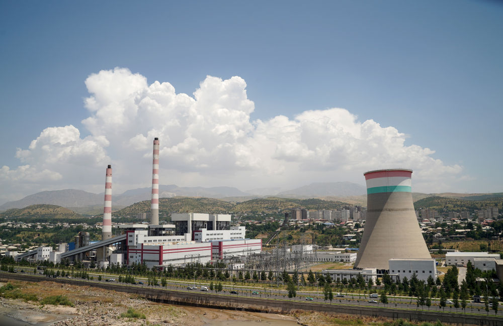 杜尚別2號(hào)熱電廠（2024年6月22日攝）。
